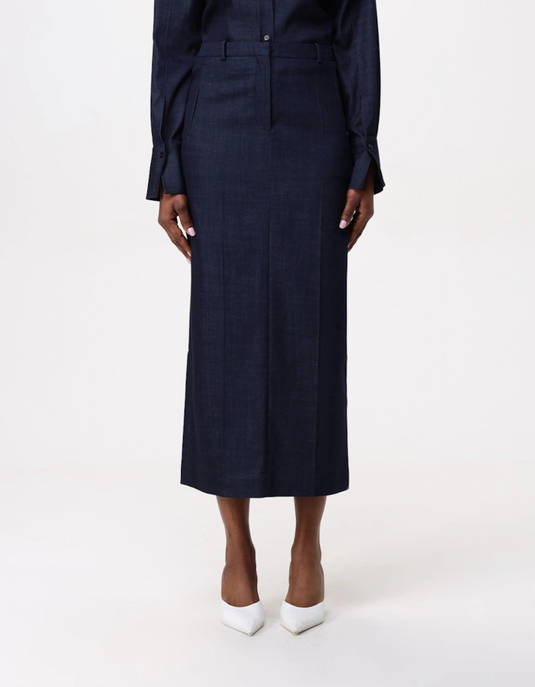 Midi Skirt Tailored Fit