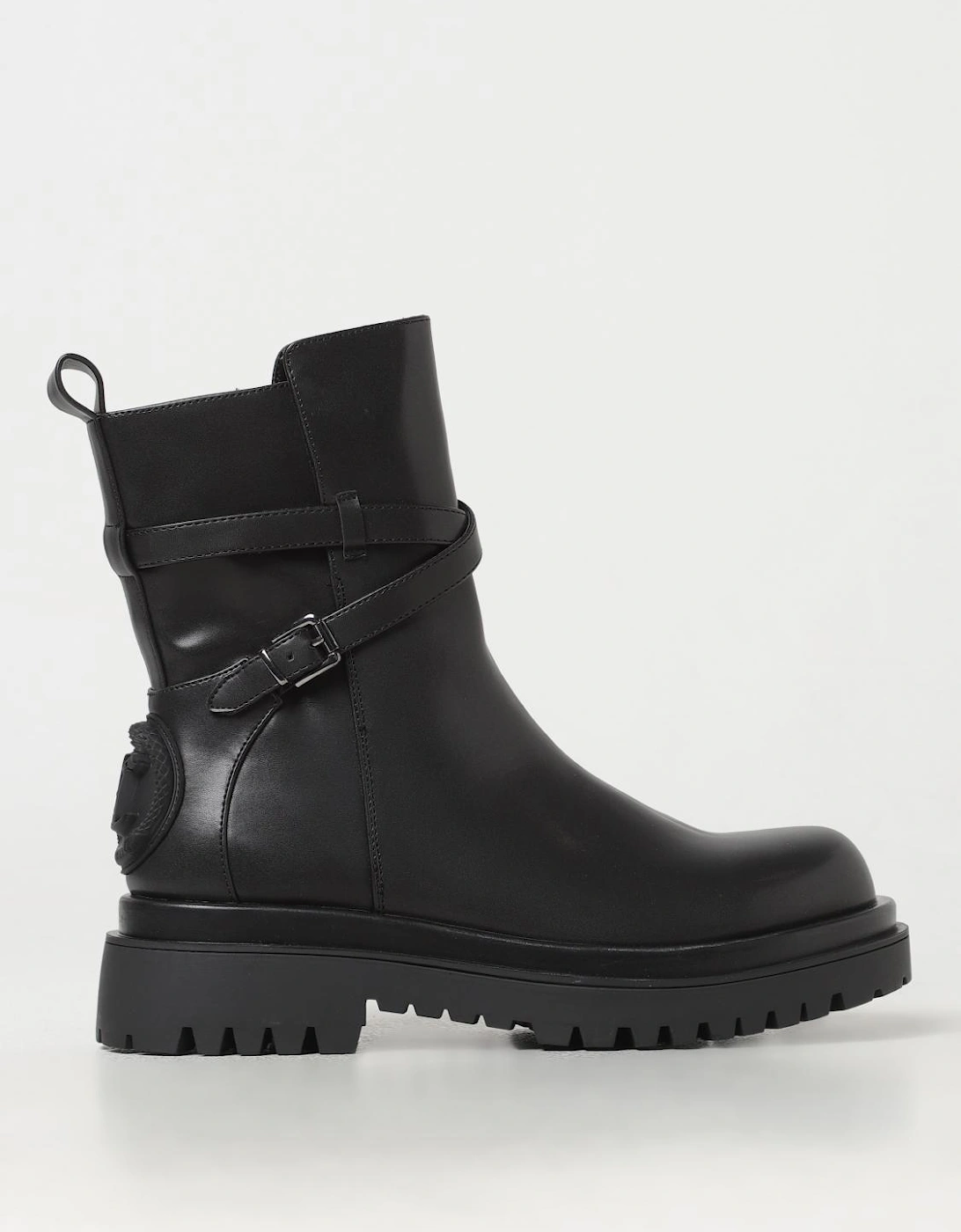 Leather Ankle Boots Buckle Detail, 4 of 3