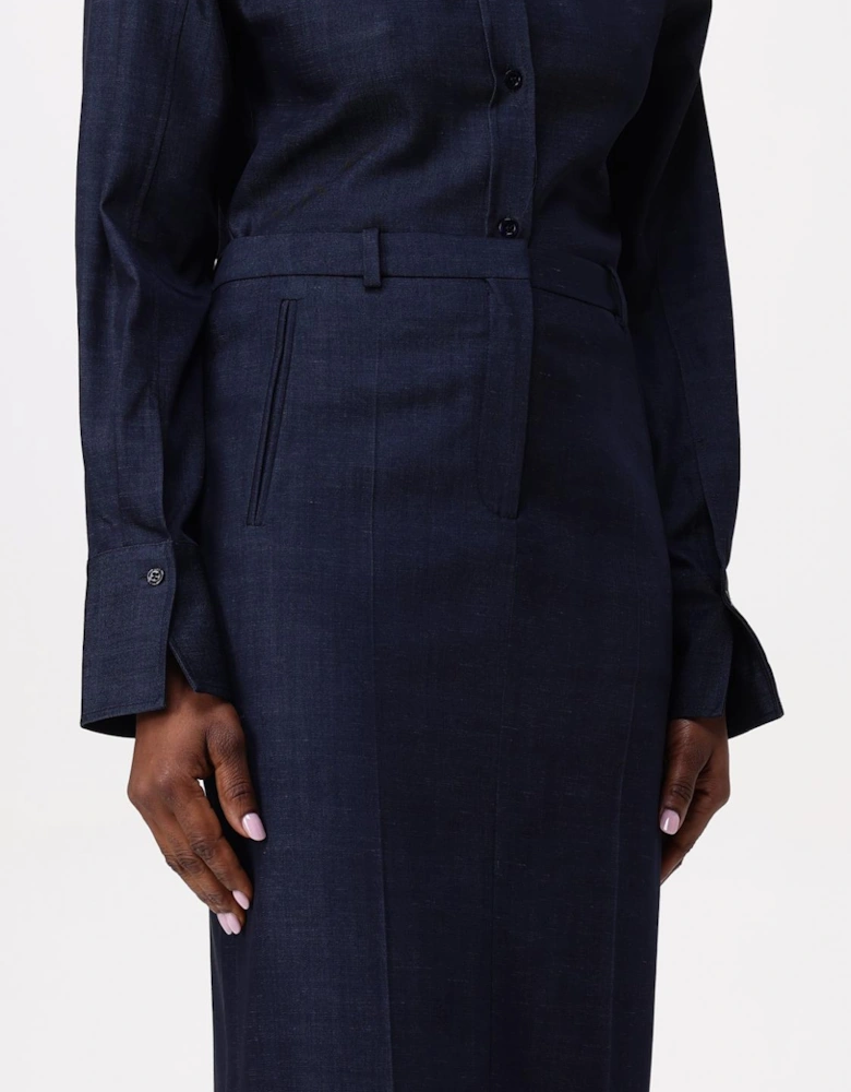 Midi Skirt Tailored Fit