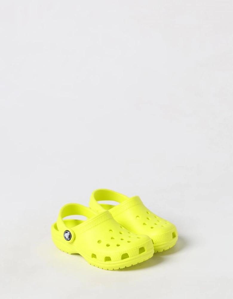 Classic Clog Neon Yellow Kids