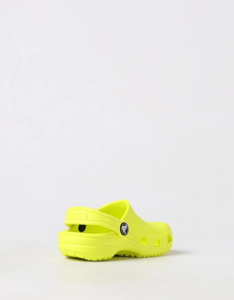 Classic Clog Neon Yellow Kids