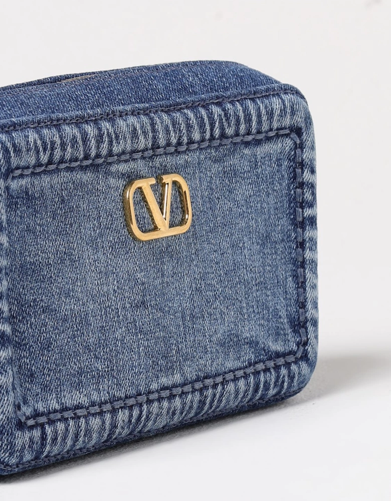 Roman Stud Denim Crossbody