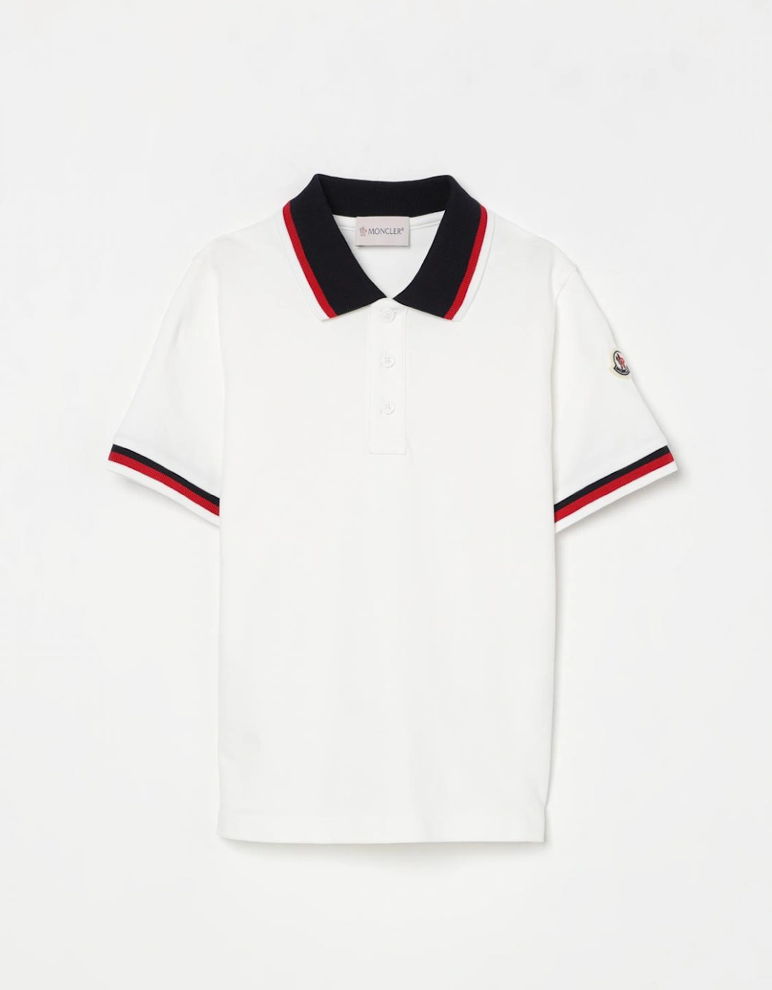 Kids Polo Shirt with Tricolor Trim, 6 of 5
