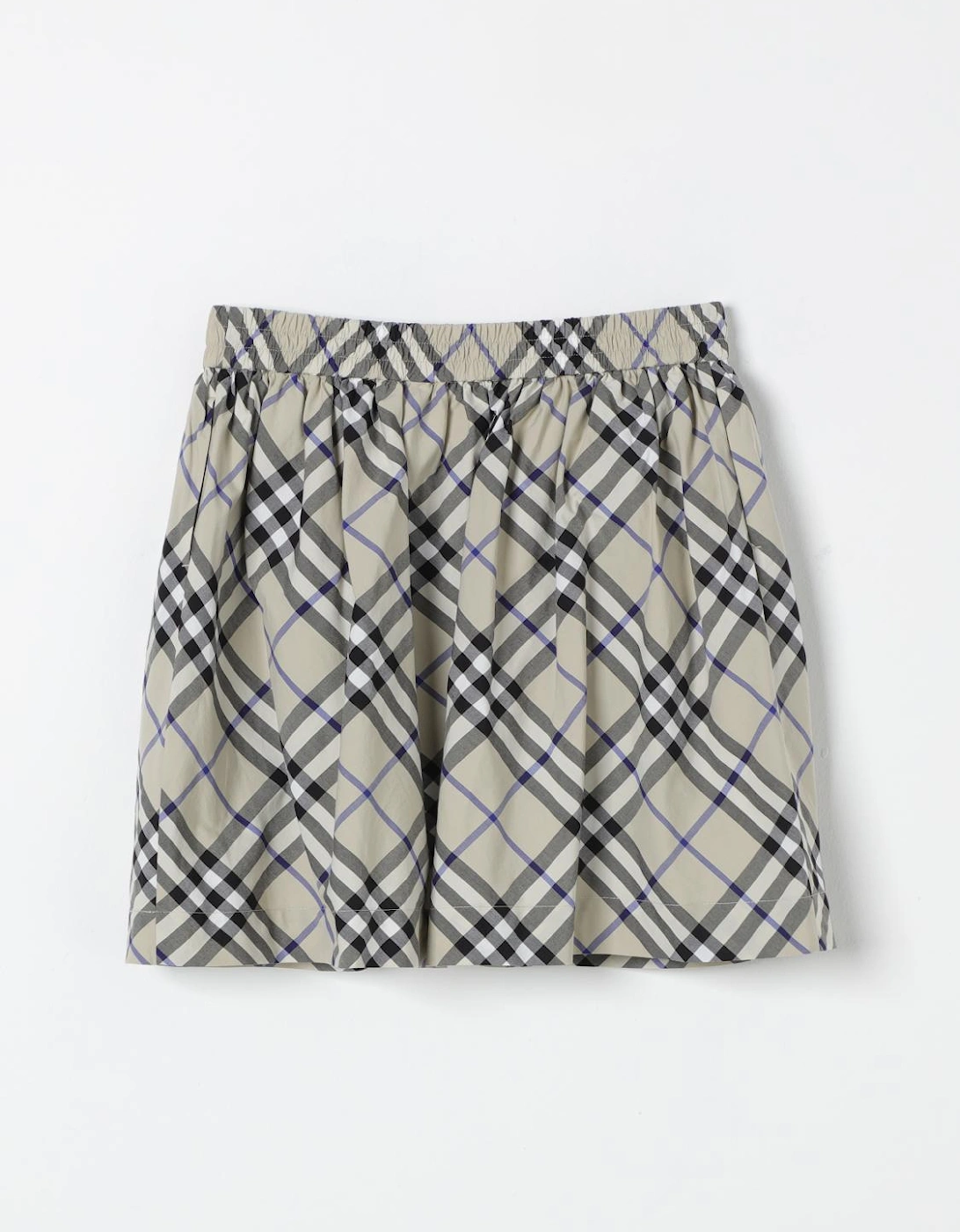 Check Mini Skirt