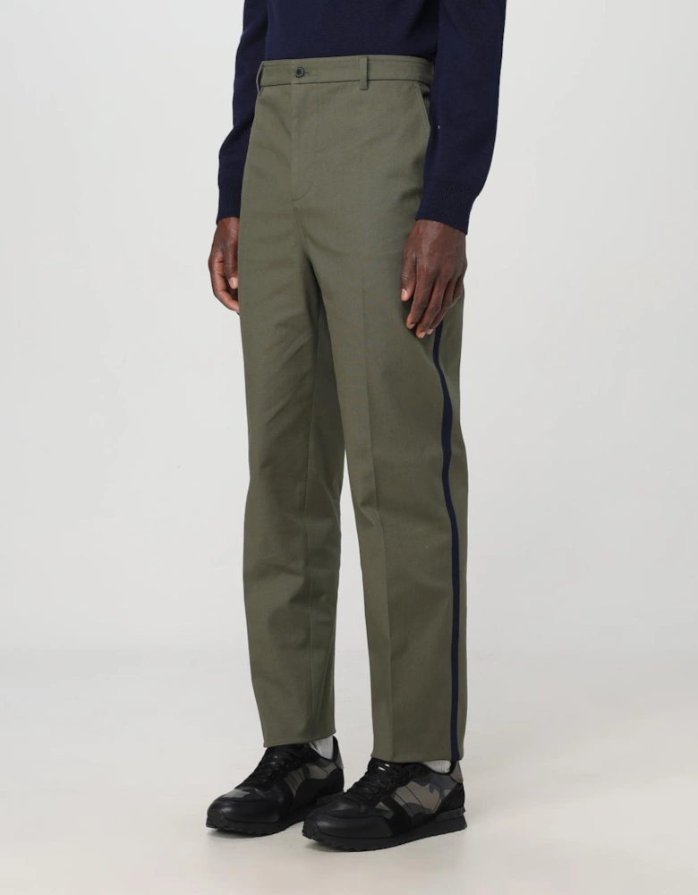 Casual Pants with Side Stripes