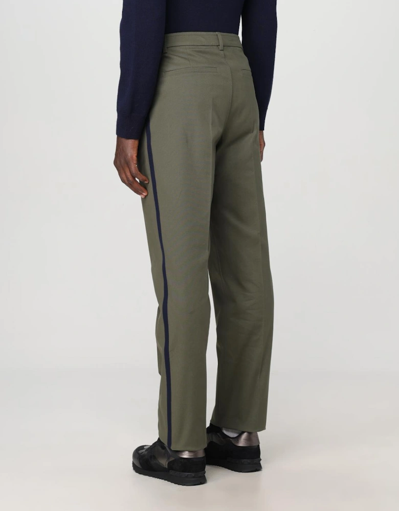 Casual Pants with Side Stripes