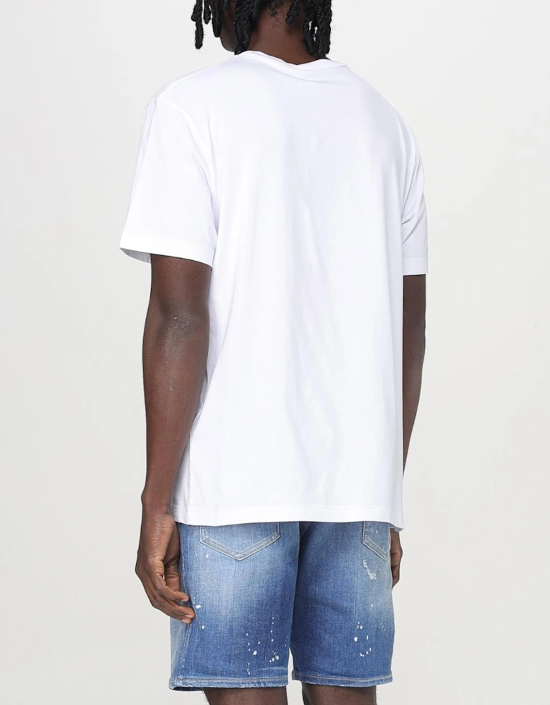 Short Sleeve Curved Logo Tee