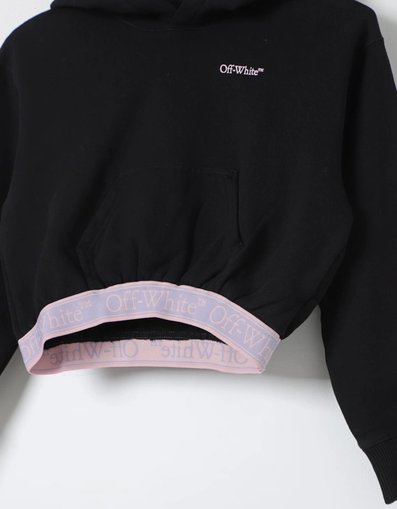 Cropped Hoodie Knitwear