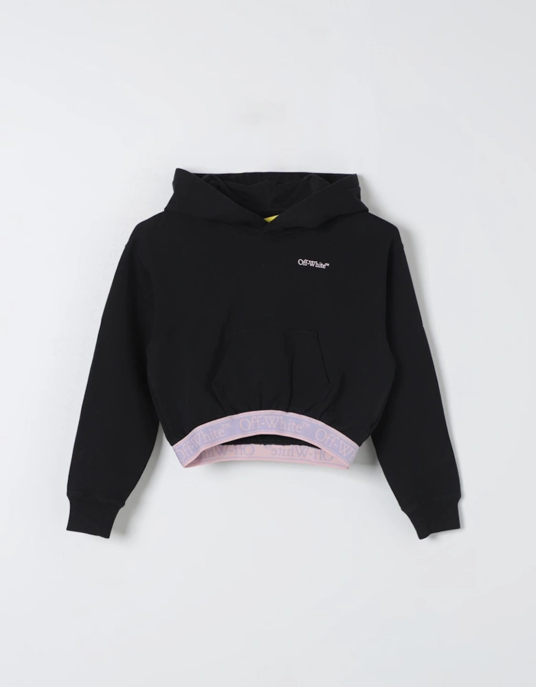 Cropped Hoodie Knitwear