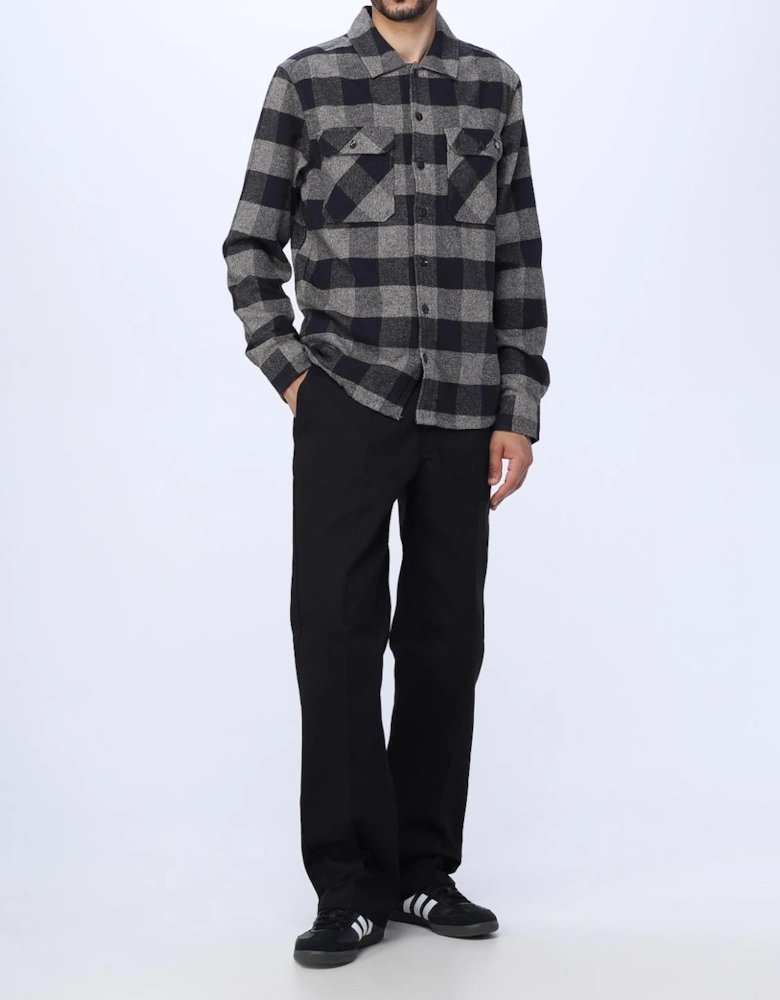 Flannel Shirt Long Sleeve Checkered
