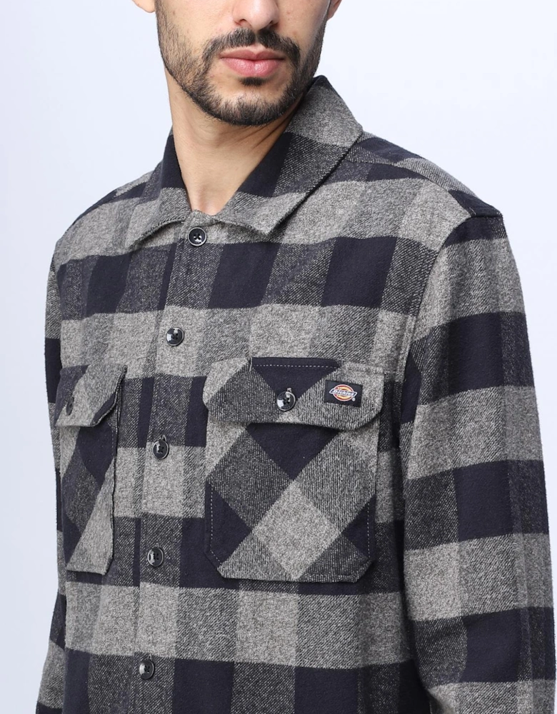 Flannel Shirt Long Sleeve Checkered