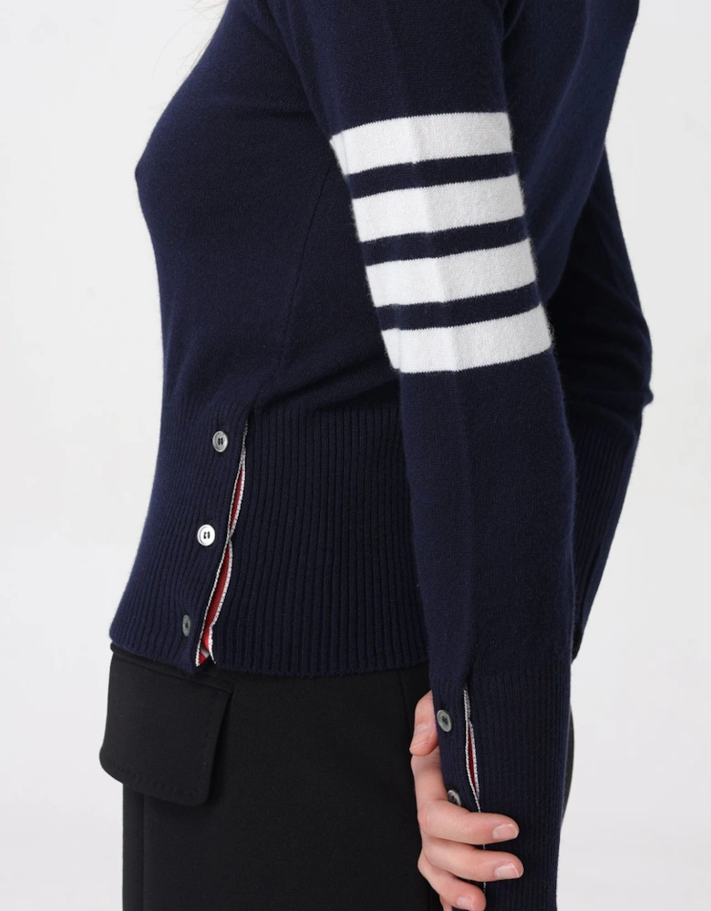 Crew Neck Sweater FourBar Stripe