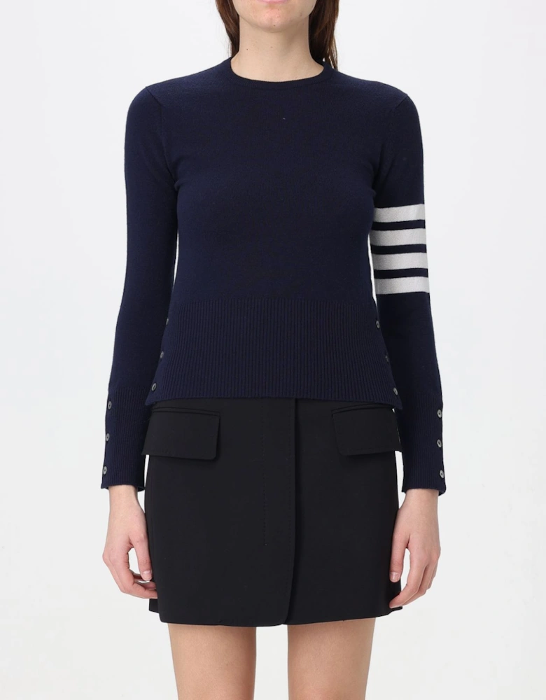 Crew Neck Sweater FourBar Stripe
