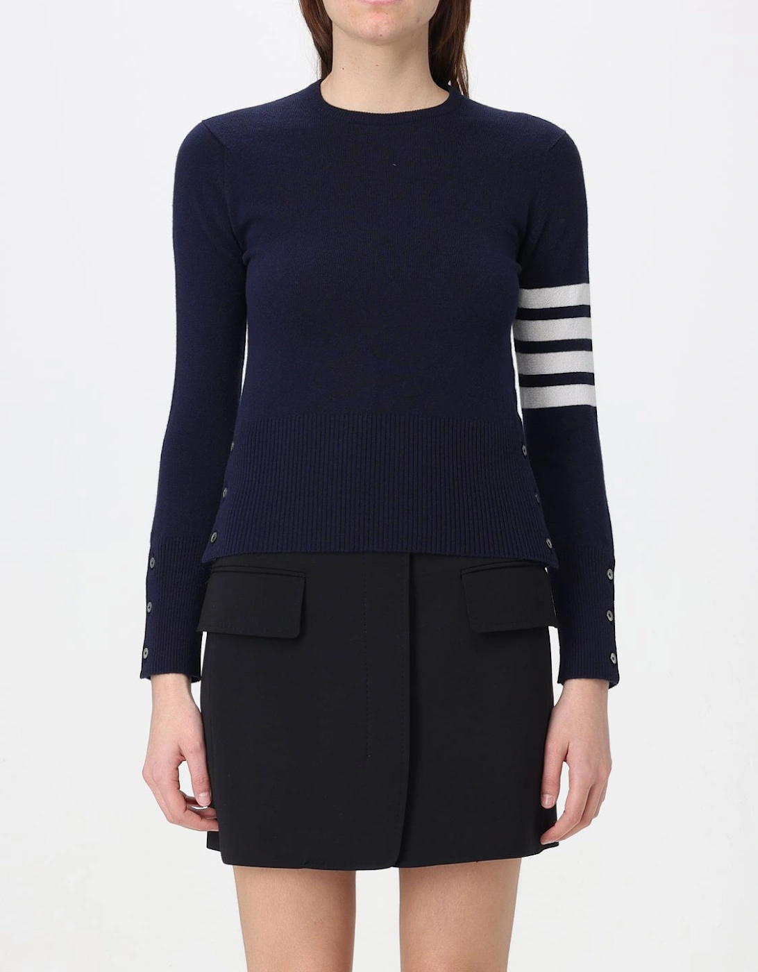 Crew Neck Sweater FourBar Stripe, 5 of 4