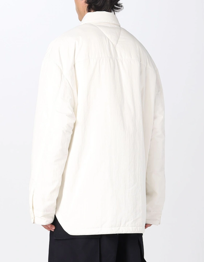 Quilted Shirt Jacket Relaxed Fit