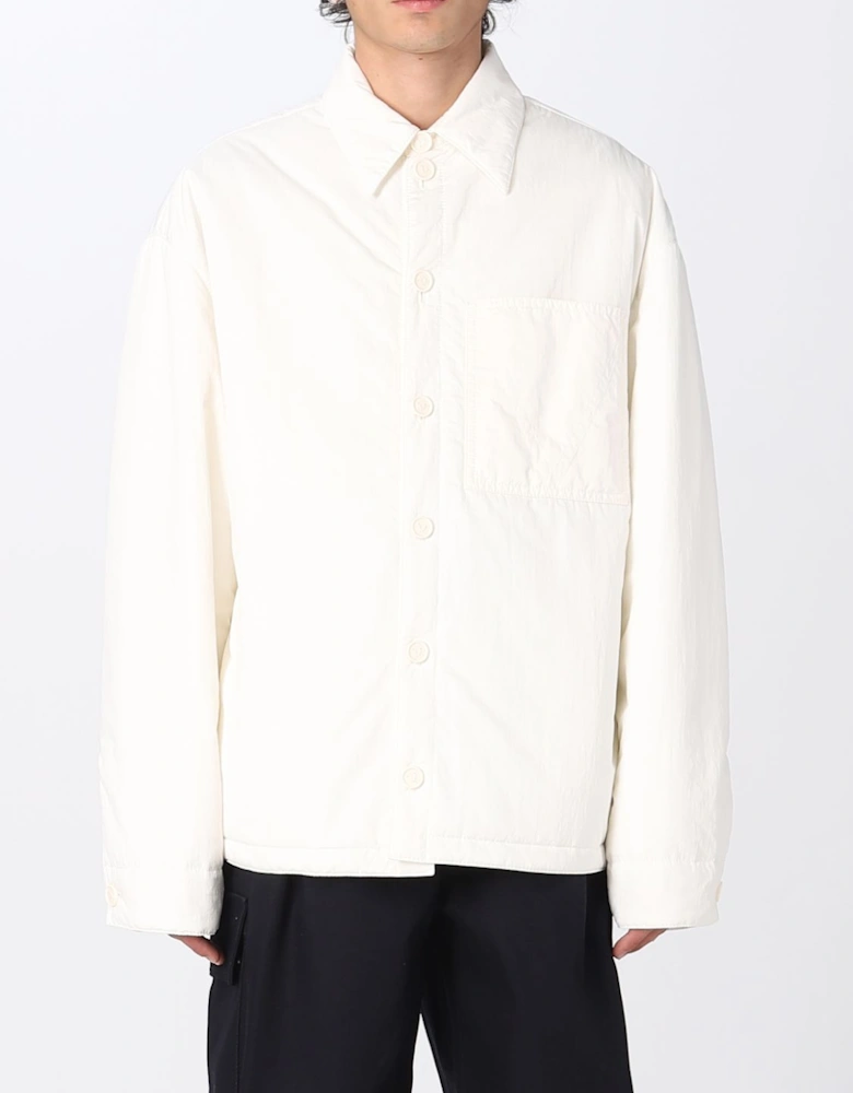 Quilted Shirt Jacket Relaxed Fit