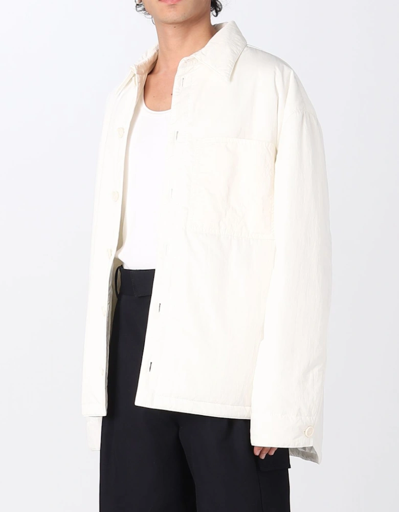 Quilted Shirt Jacket Relaxed Fit