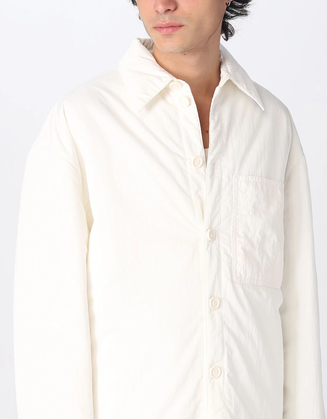 Quilted Shirt Jacket Relaxed Fit