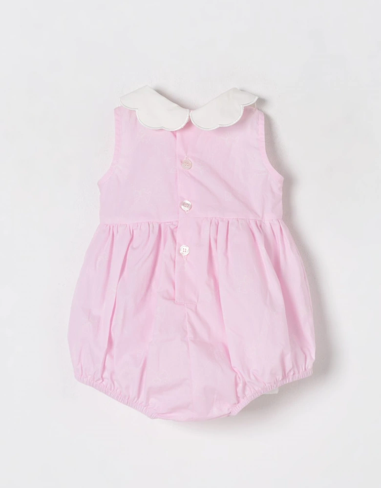 Baby Romper Peter Pan Collar Sleeveless