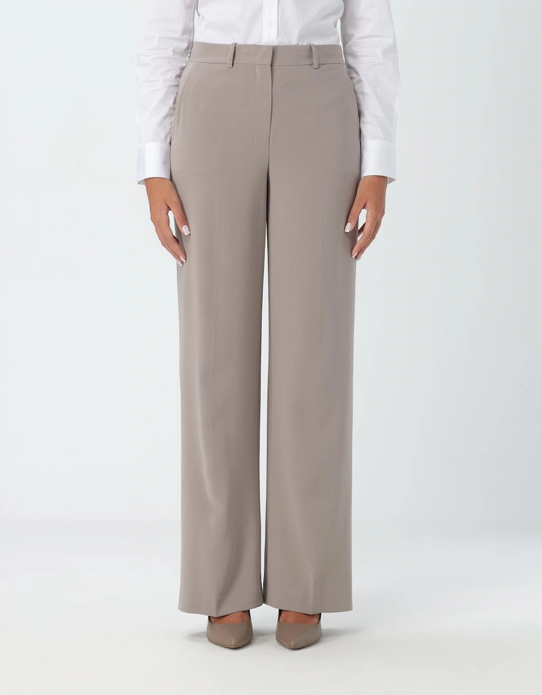 Wide Leg Crepe Pants, 5 of 4