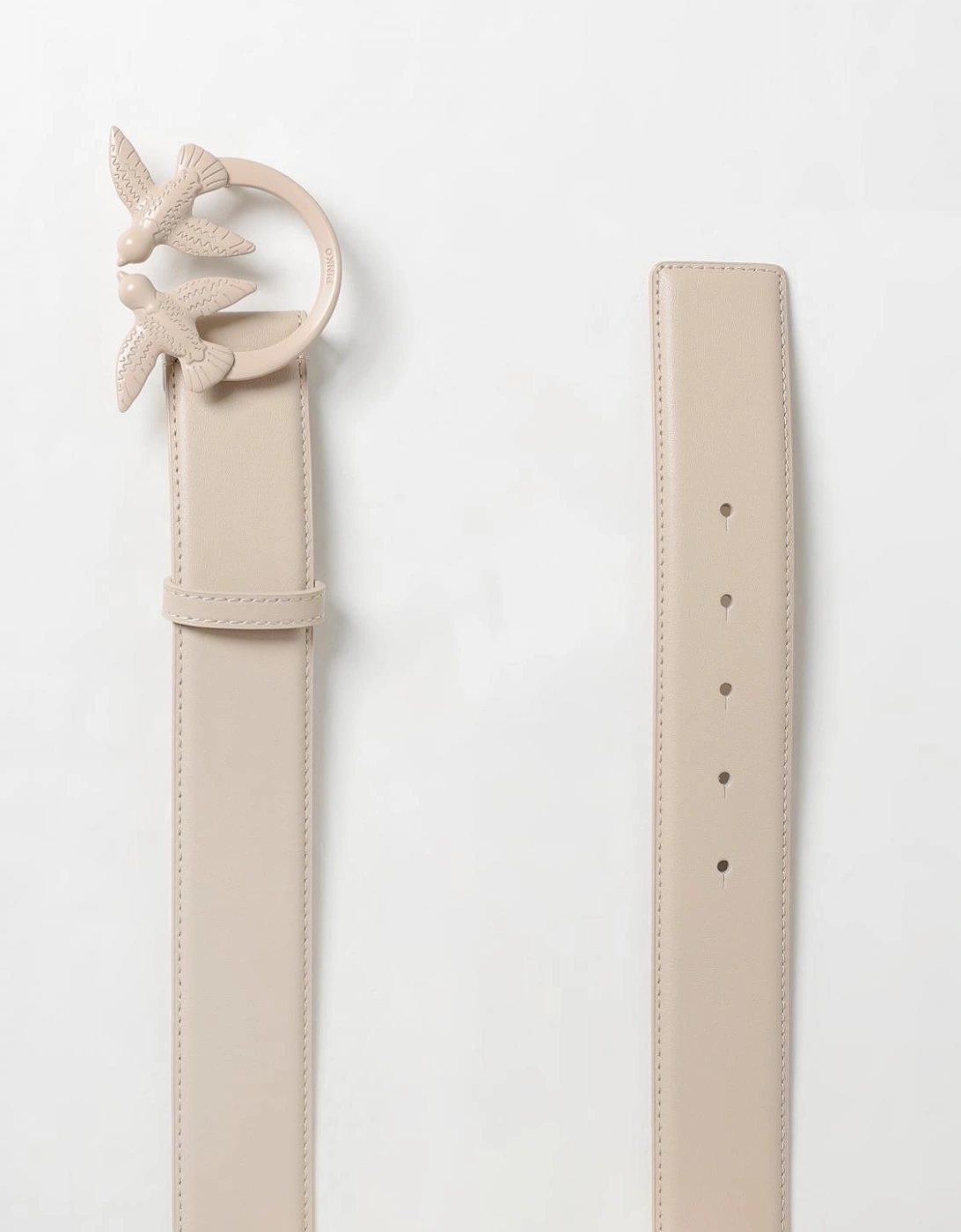 Love Birds Leather Belt