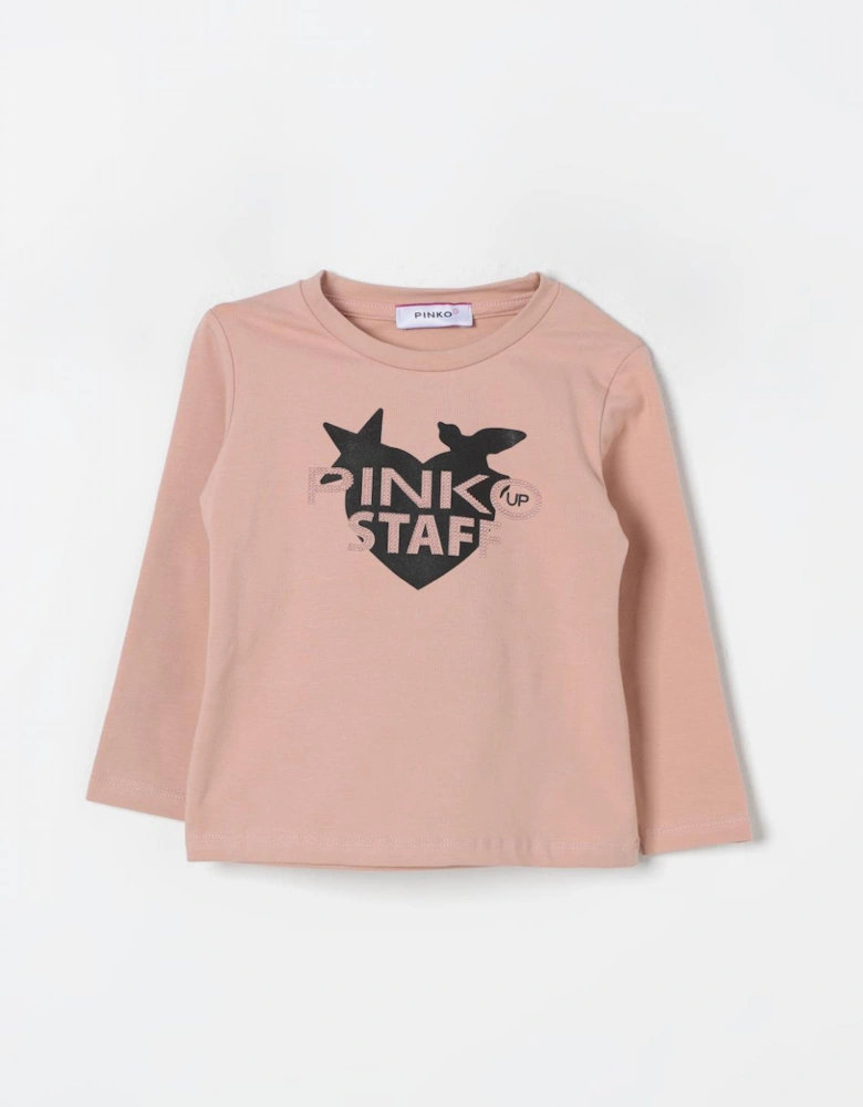 Girls Long Sleeve Crew Neck Tee