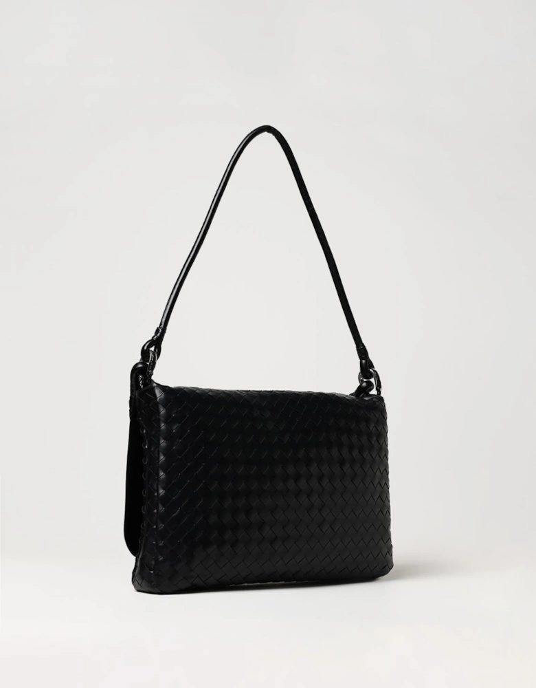 Cassette Shoulder Bag Intrecciato Weave