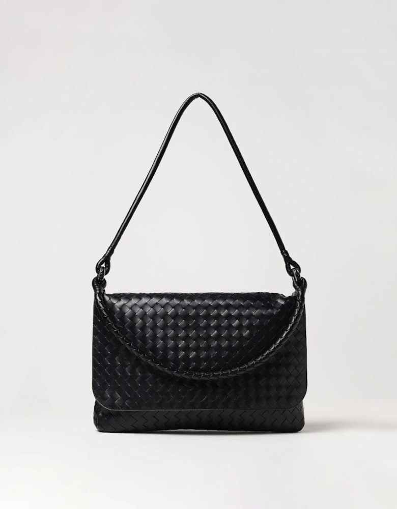 Cassette Shoulder Bag Intrecciato Weave