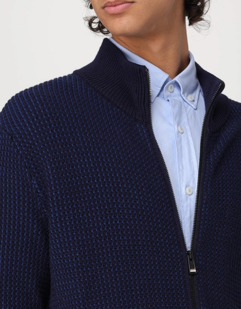 ZipUp Knit Cardigan Regular Fit