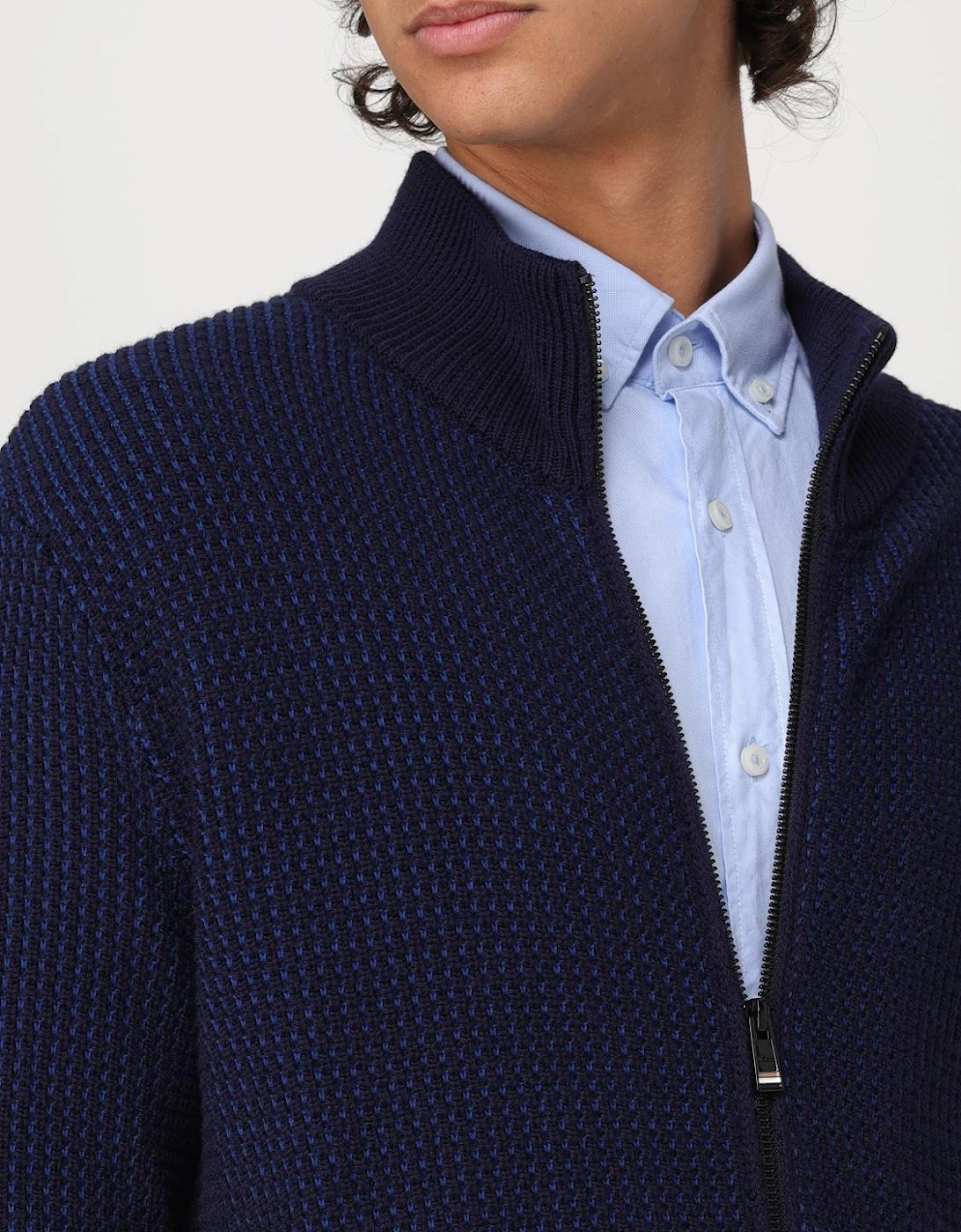 ZipUp Knit Cardigan Regular Fit
