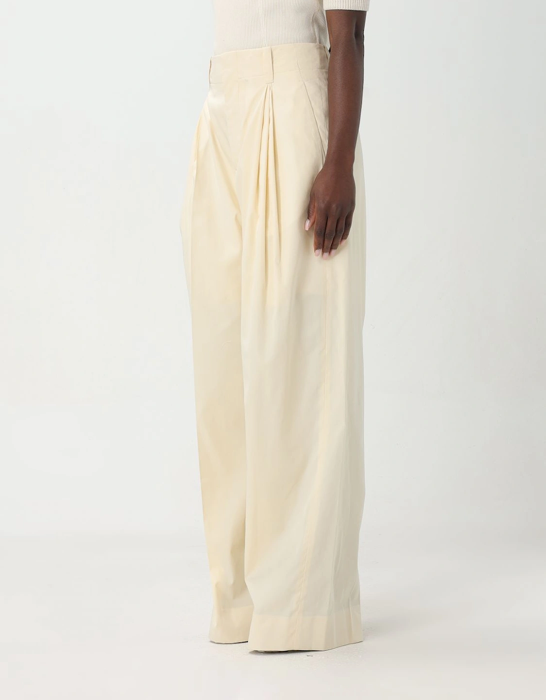 Pleated WideLeg Trousers