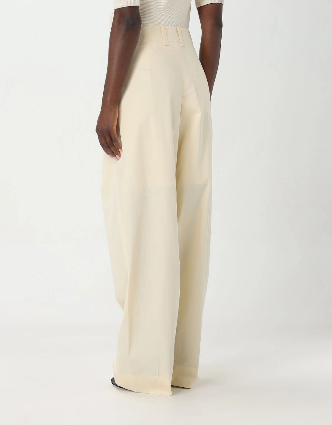 Pleated WideLeg Trousers