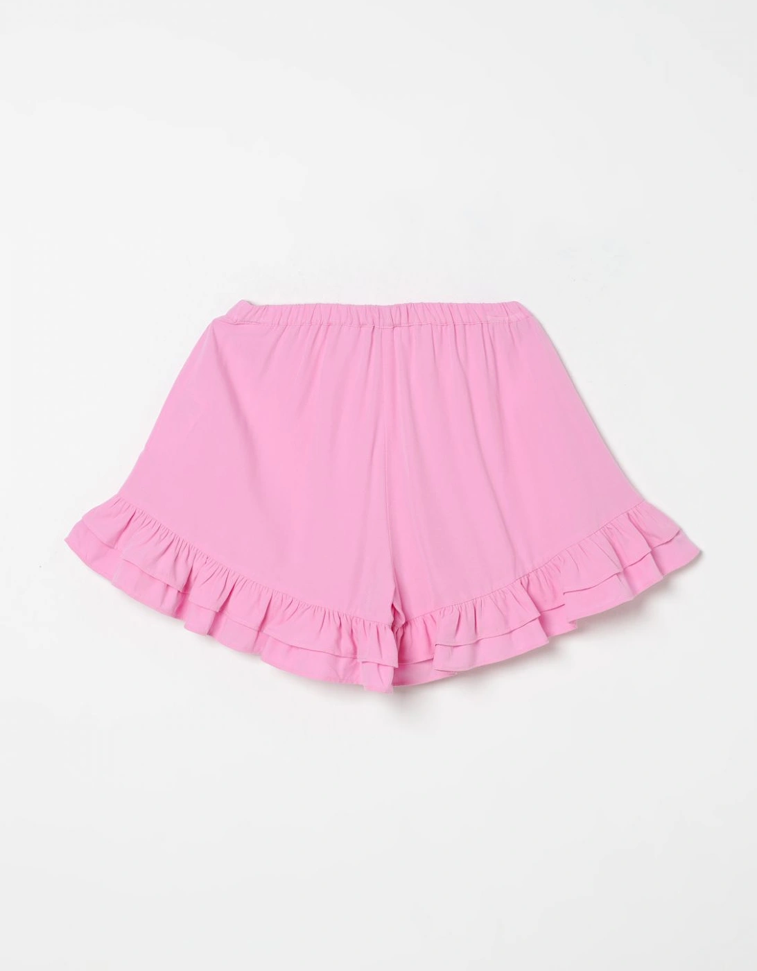 Ruffled Hem Shorts