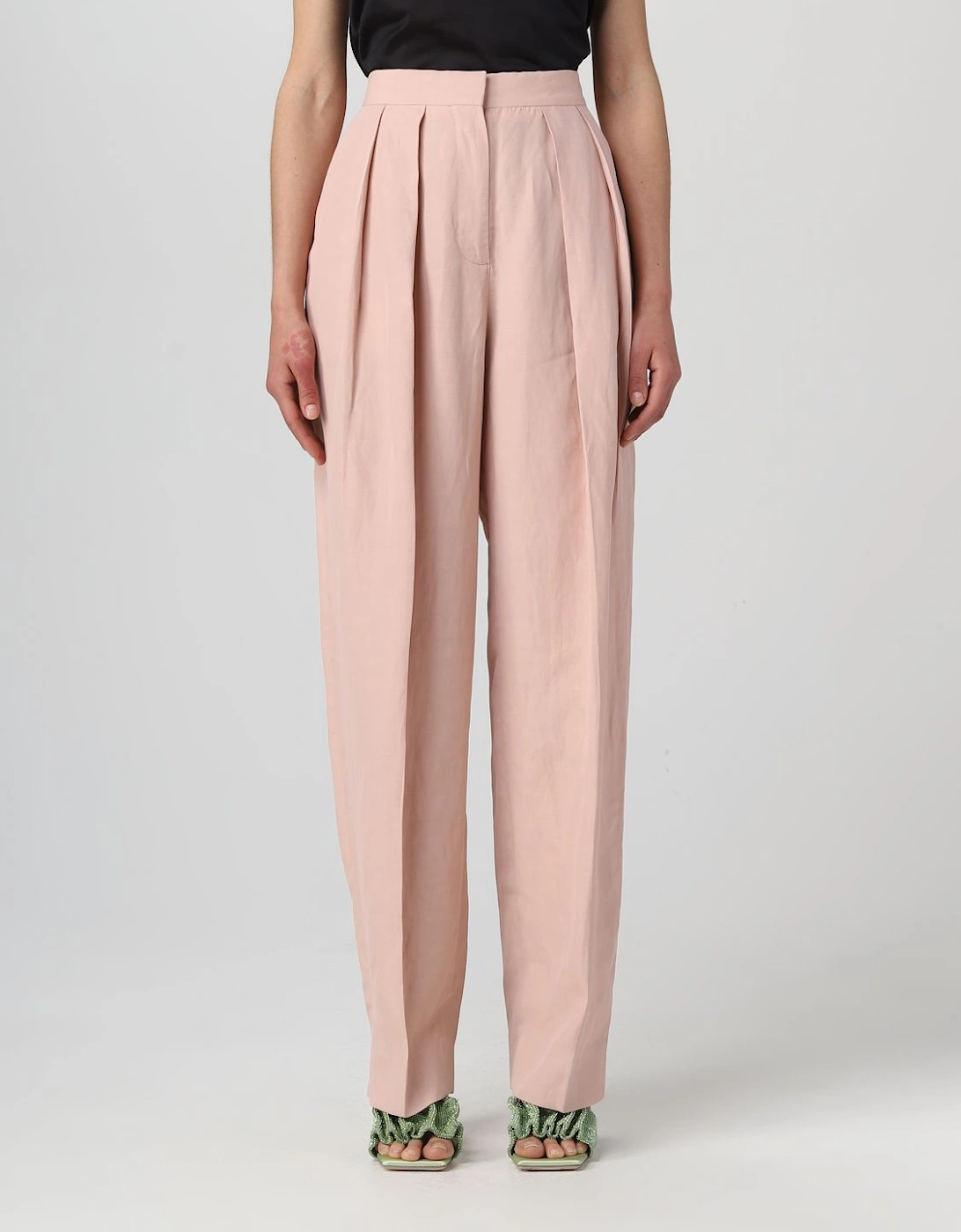 Wide Leg Pleated Trousers, 5 of 4