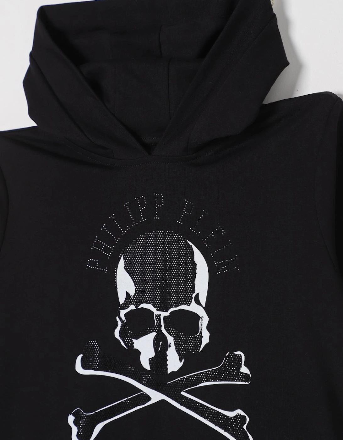 Kids Skull Print Hoodie