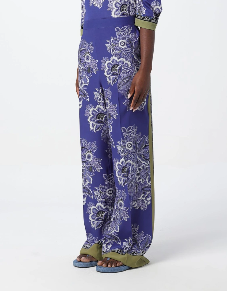 Floral WideLeg Trousers