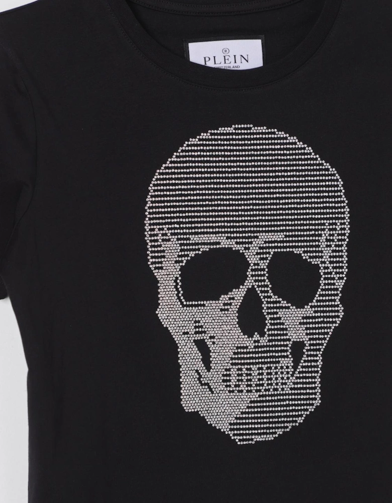Rhinestone Skull Tshirt