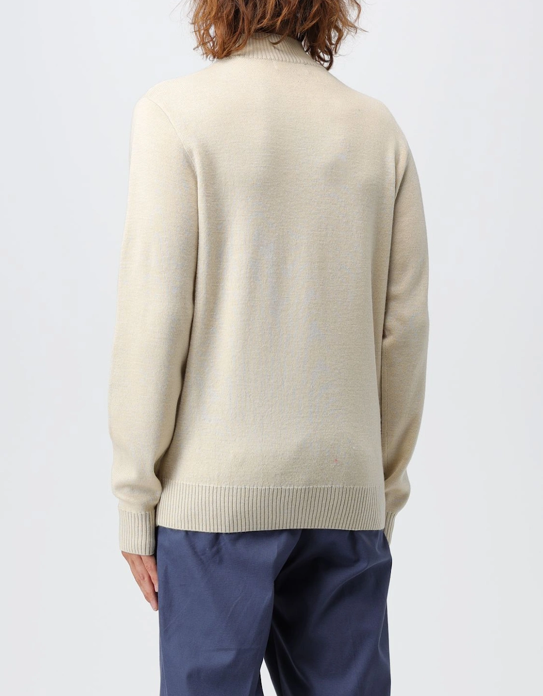 Mock Neck Knit Sweater