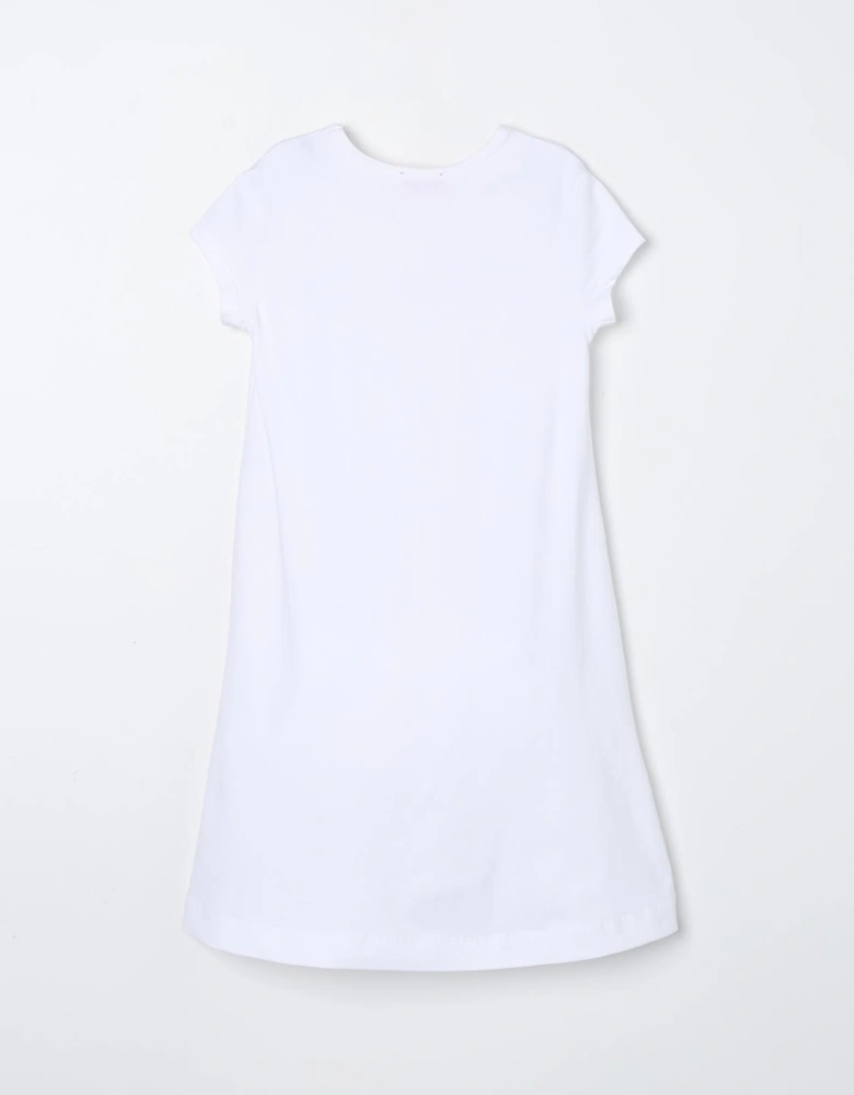 Girl ALine Mini Dress CutOut