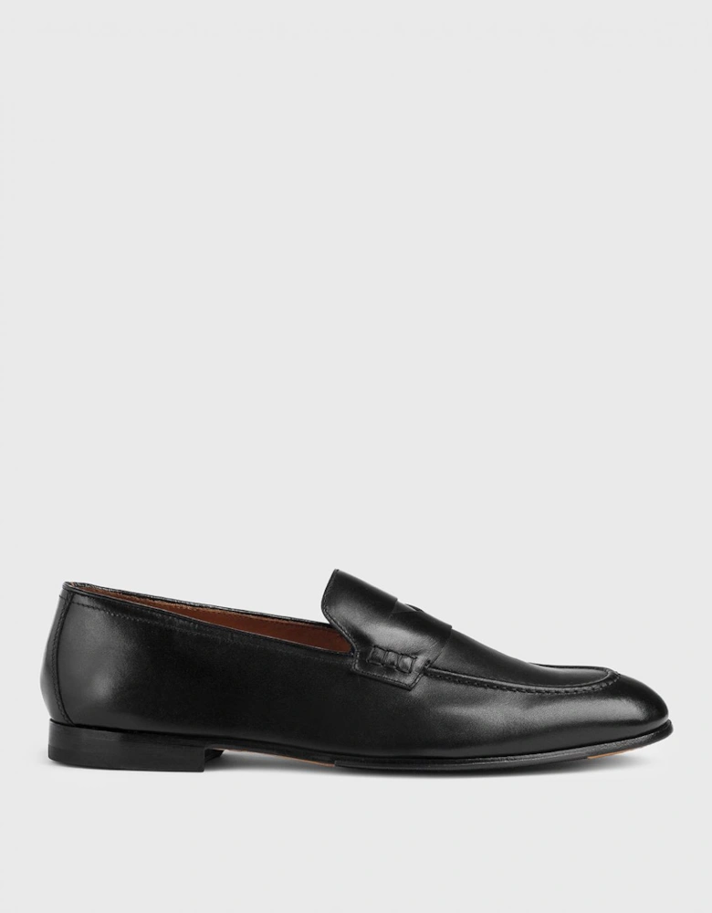 Leather Penny Loafers Classic Style