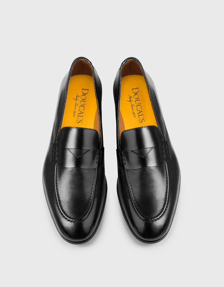 Leather Penny Loafers Classic Style