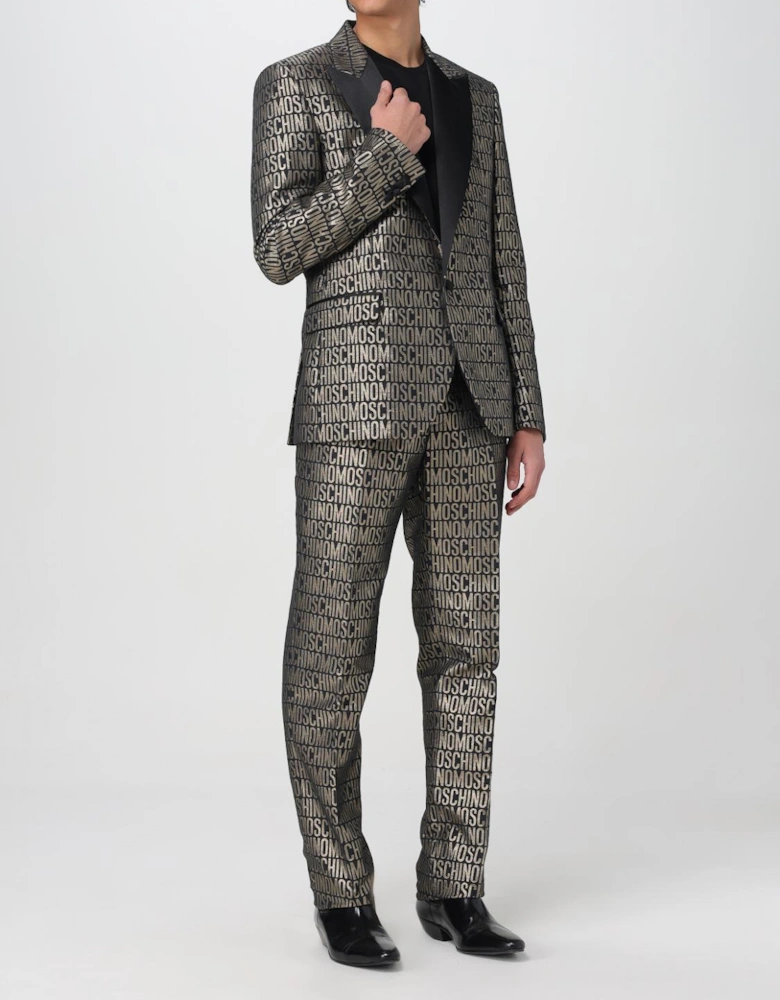 Logo Print Suit
