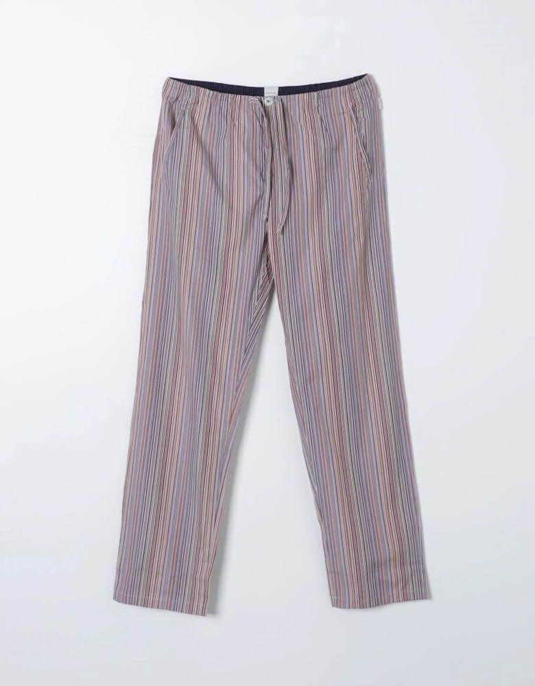 MultiColored Striped Pajama Bottoms