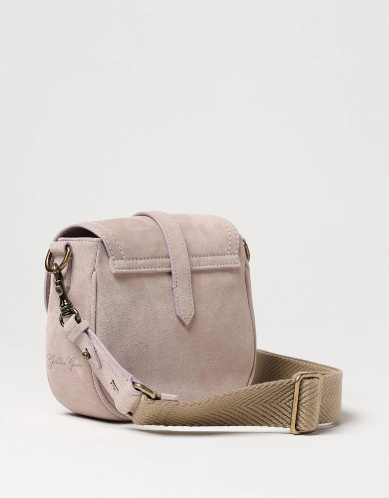 Suede Leather Crossbody Bag
