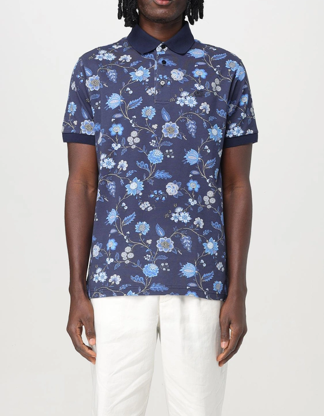 Floral Print Polo Shirt, 6 of 5
