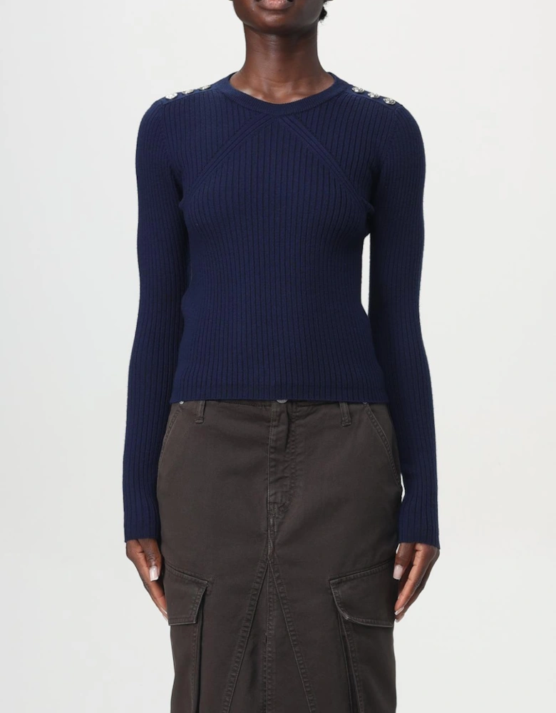 Ribbed Knit Pullover Sweater