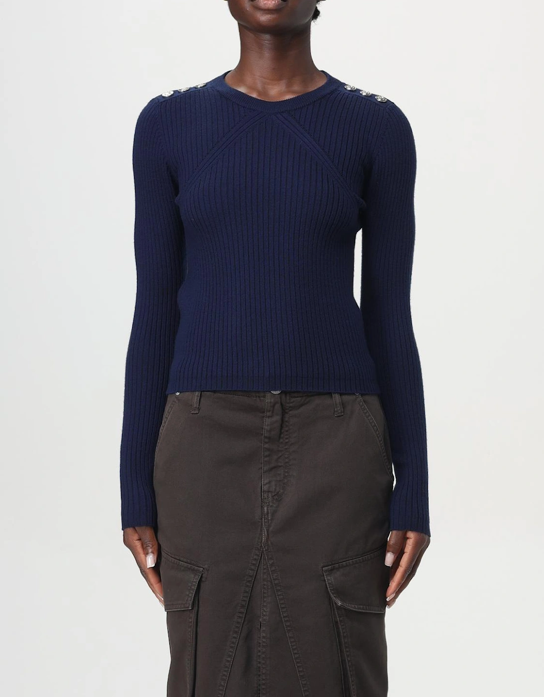 Ribbed Knit Pullover Sweater, 6 of 5