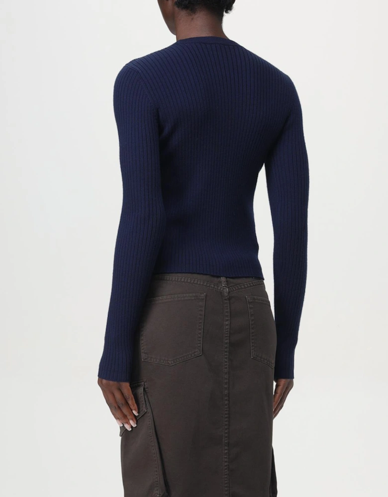 Ribbed Knit Pullover Sweater