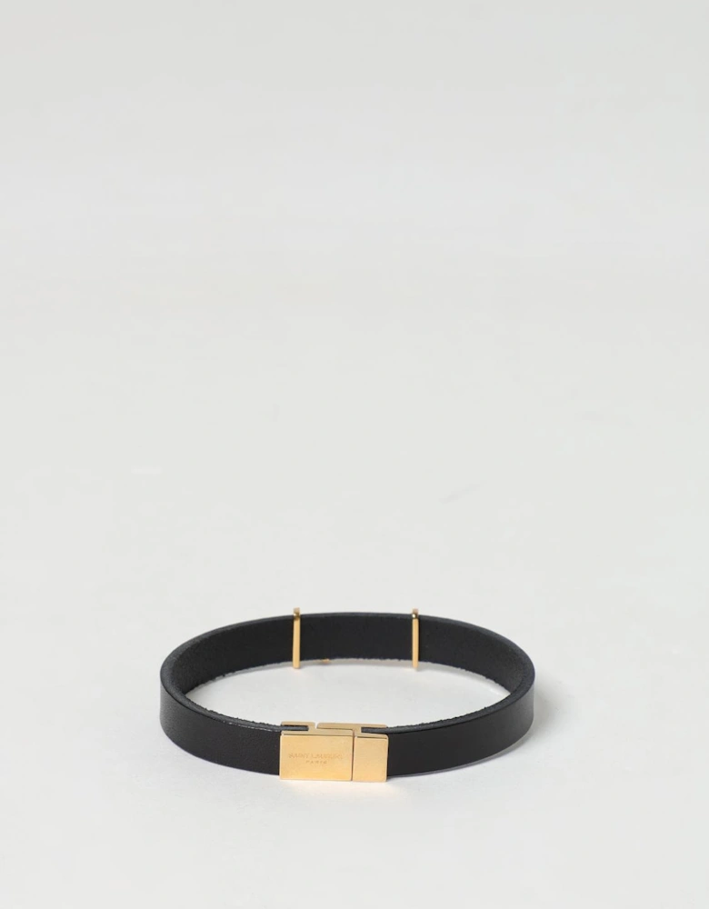 YSL Leather Bracelet Magnetic Clasp