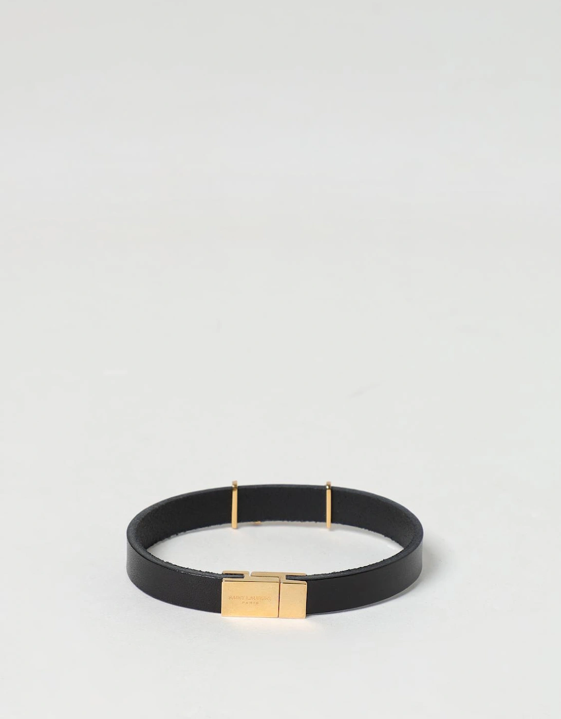 YSL Leather Bracelet Magnetic Clasp